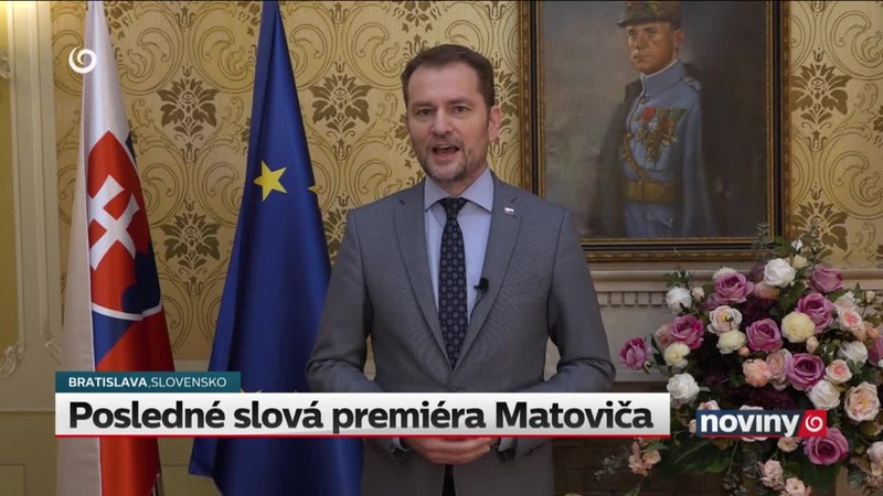 Posledné slová premiéra Matoviča