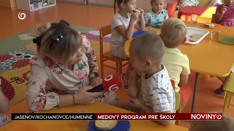 MEDOVÝ PROGRAM PRE ŠKOLY