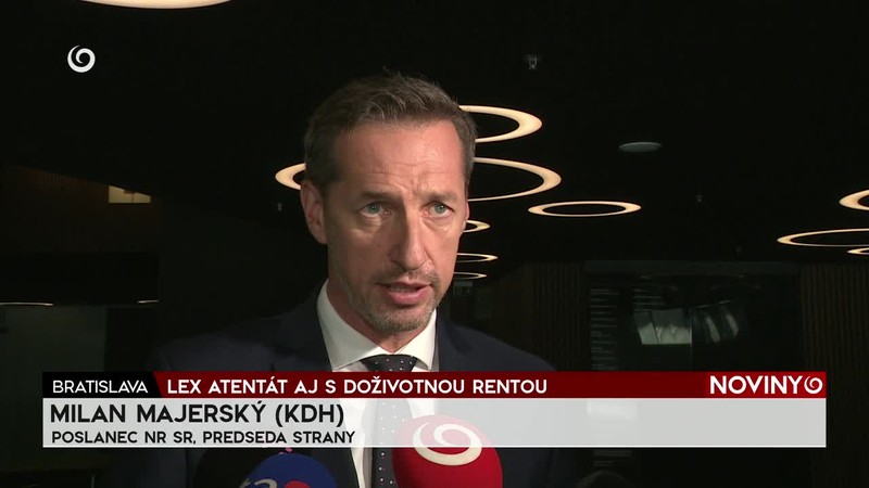 LEX ATENTÁT AJ S DOŽIVOTNOU RENTOU