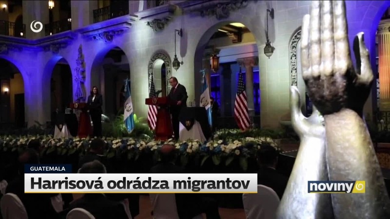 Harrisová odrádza migrantov