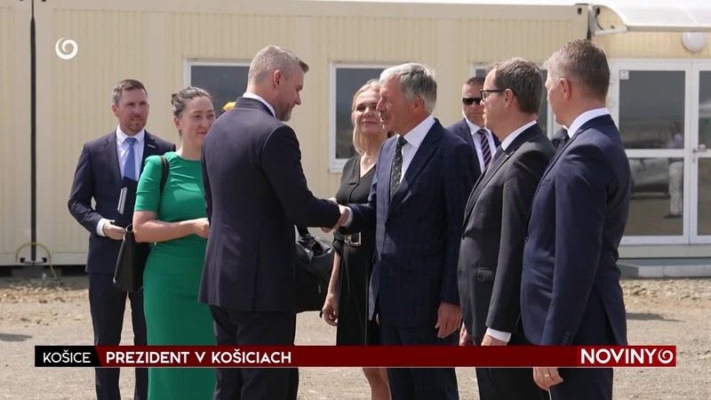 PREZIDENT V KOŠICIACH