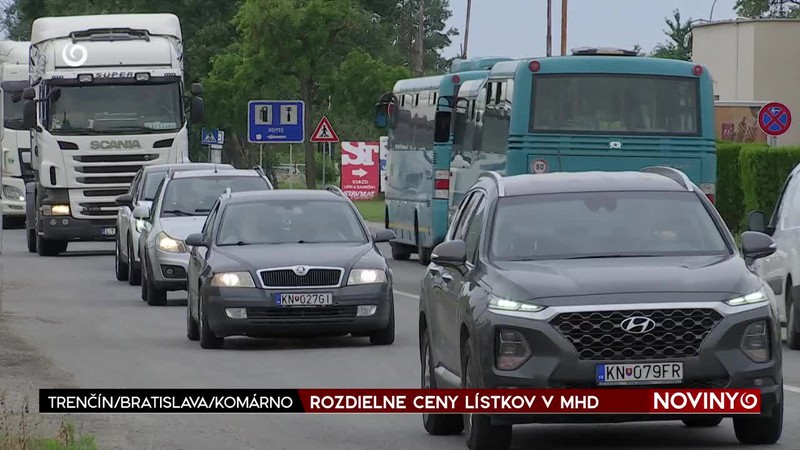 ROZDIELNE CENY LÍSTKOV V MHD