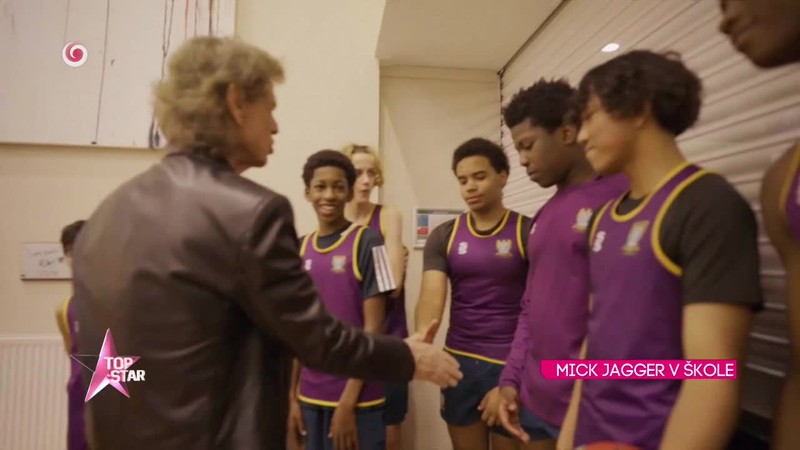 MICK JAGGER V ŠKOLE