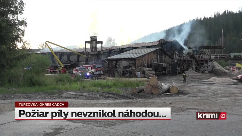 Požiar píly nevznikol náhodou...