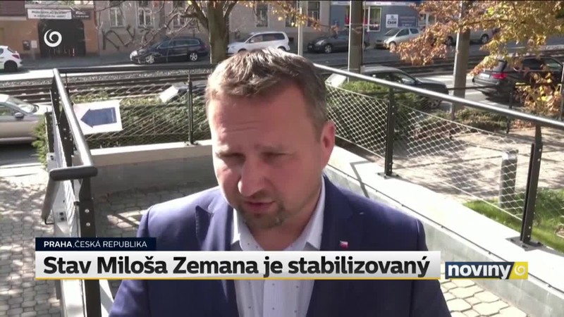 Stav Miloša Zemana je stabilizovaný