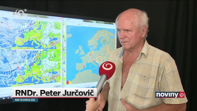 Búrky na západnom Slovensku