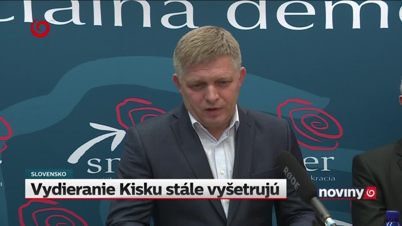 Vydieranie Kisku stále vyšetrujú