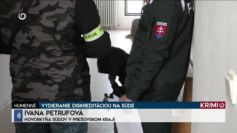 VYDIERANIE DISKREDITÁCIOU NA SÚDE
