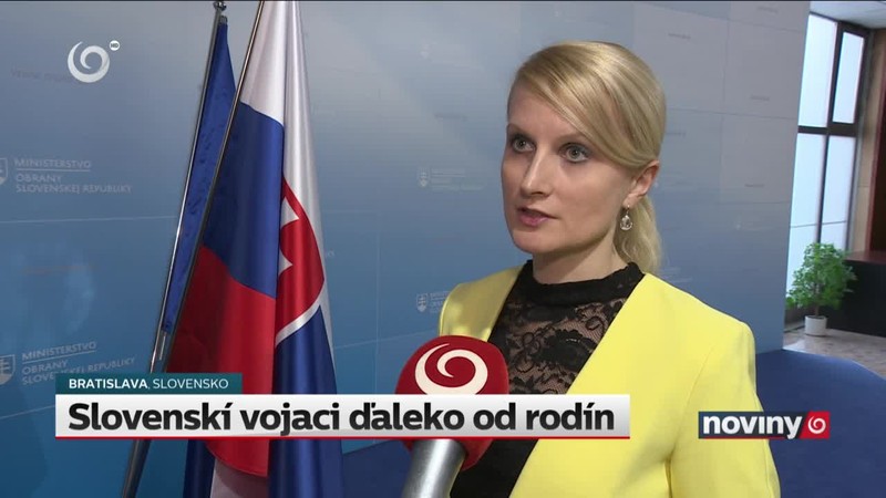Slovenskí vojaci ďaleko od rodín
