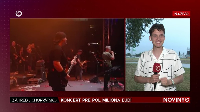KONCERT PRE POL MILIÓNA ĽUDÍ