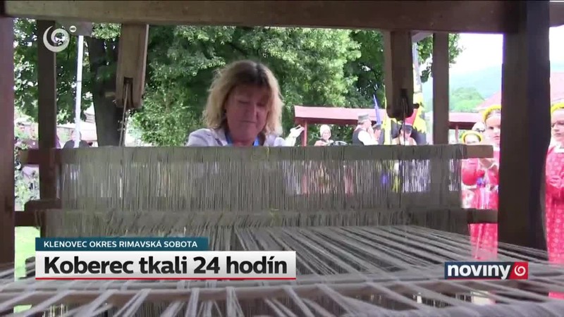 Koberec tkali 24 hodín