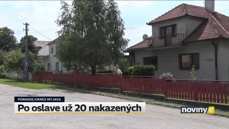 Po oslave už 20 nakazených