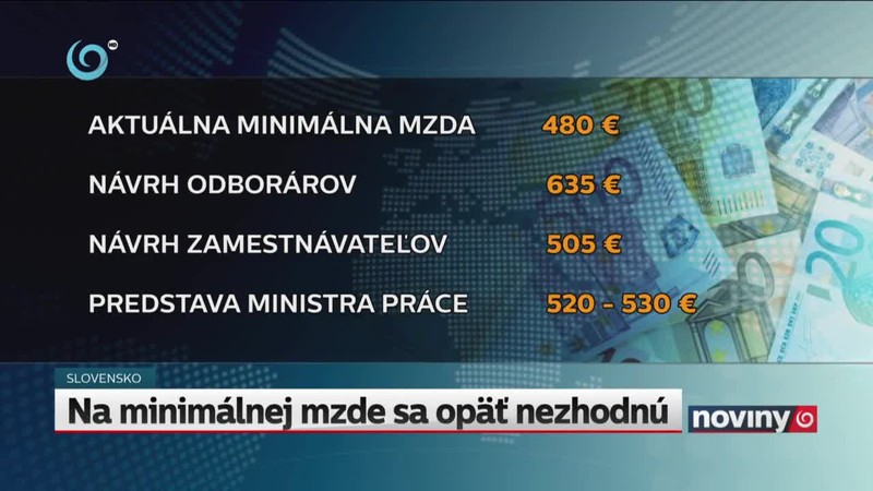 Na minimálnej mzde sa opäť nezhodnú