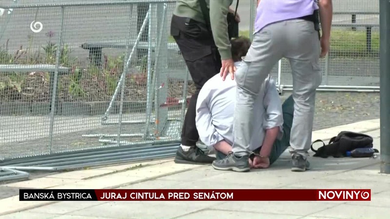 JURAJ CINTULA PRED SENÁTOM