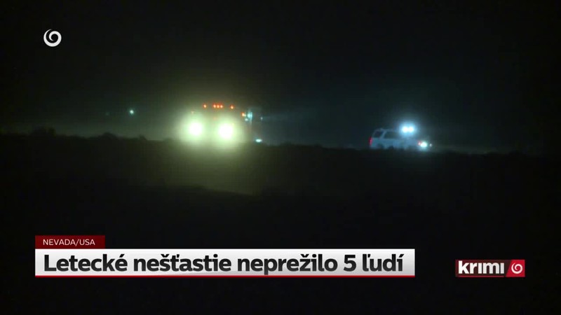 Letecké nešťastie neprežilo 5 ľudí