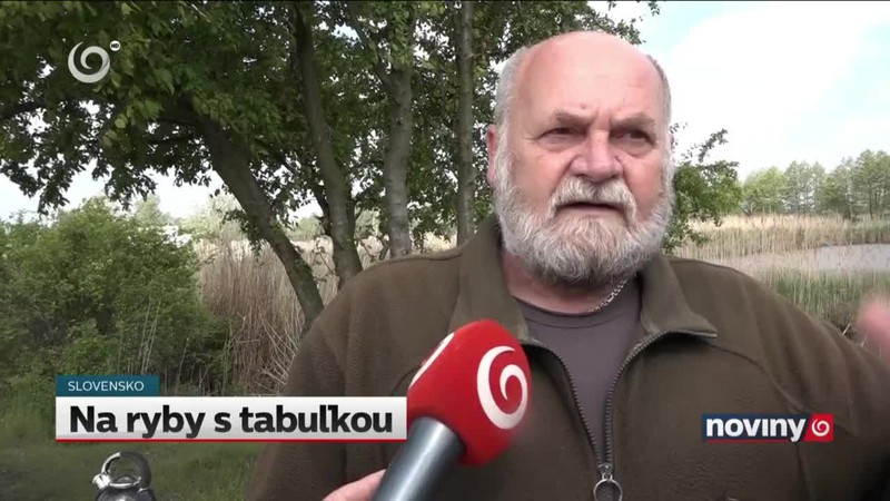 Na ryby s tabuľkou