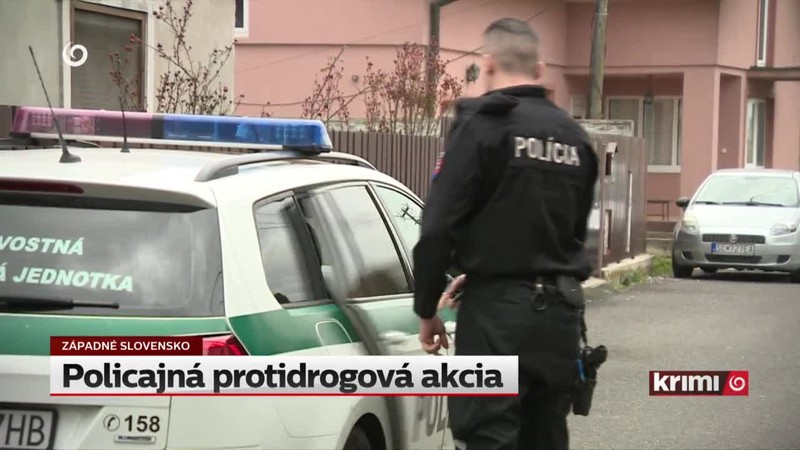 Policajná protidrogová akcia