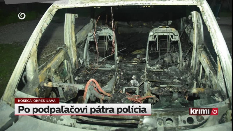Po podpaľačovi pátra polícia