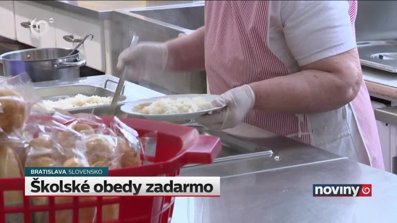Školské obedy zadarmo