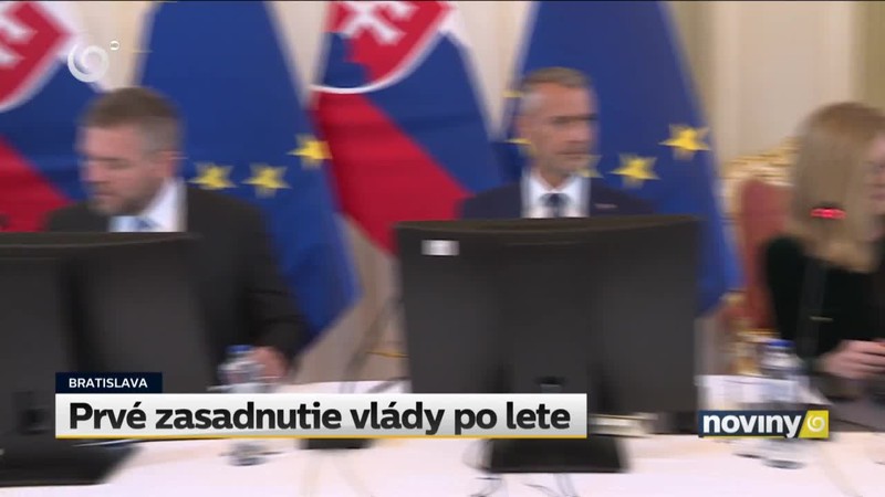 Prvé zasadnutie vlády po lete