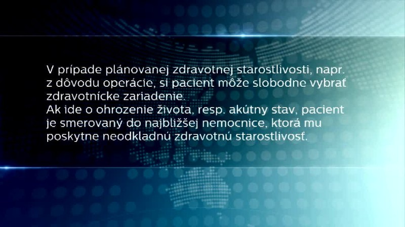 Dôchodcu (94) s vážnym zdravotným stavom odmietli hospitalizovať, pretože spadá pod inú nemocnicu