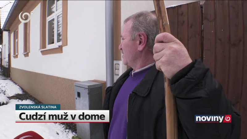Cudzí muž v dome