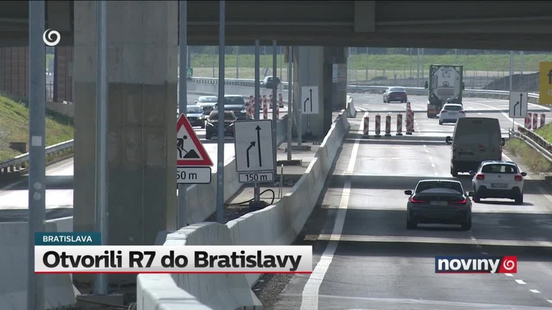 Otvorili R7 do Bratislavy