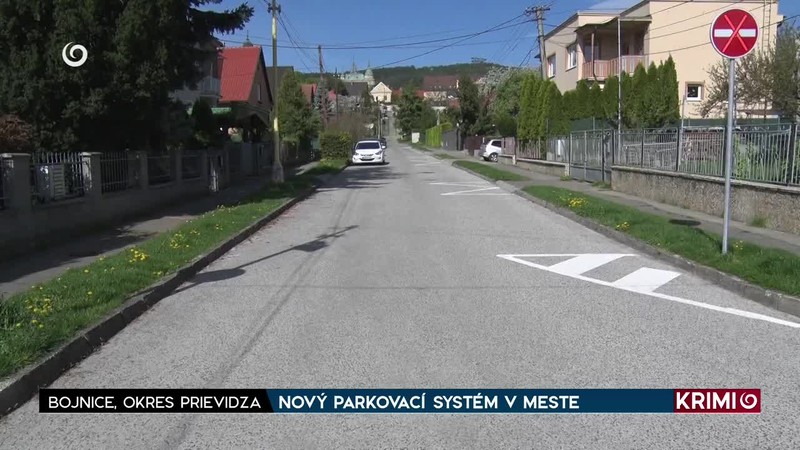 NOVÝ PARKOVACÍ SYSTÉM V MESTE