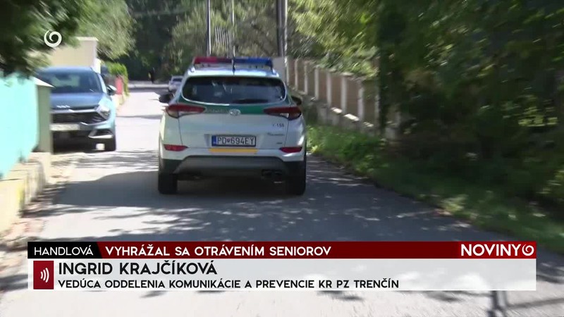 VYHRÁŽAL SA OTRÁVENÍM SENIOROV