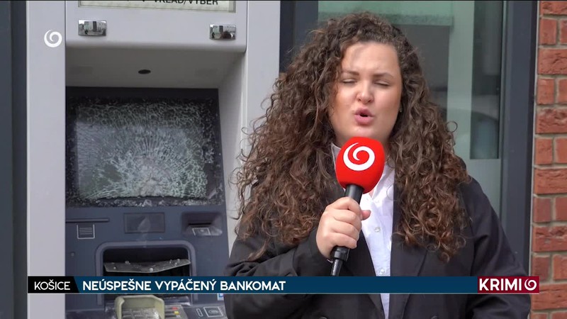 NEÚSPEŠNE VYPÁČENÝ BANKOMAT