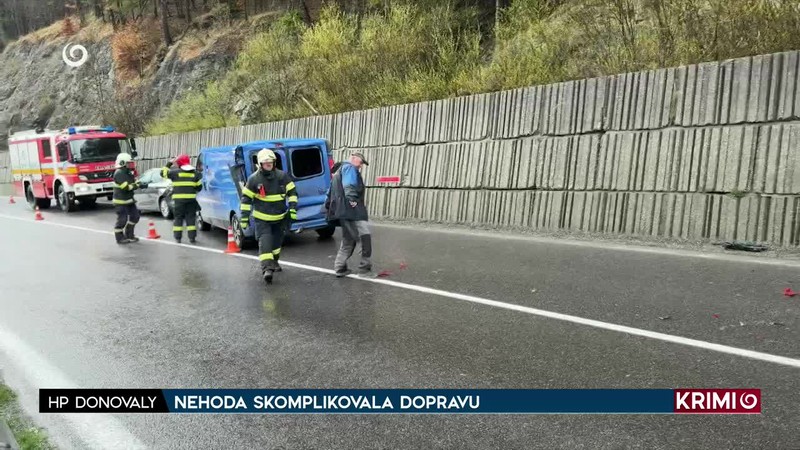 NEHODA SKOMPLIKOVALA DOPRAVU