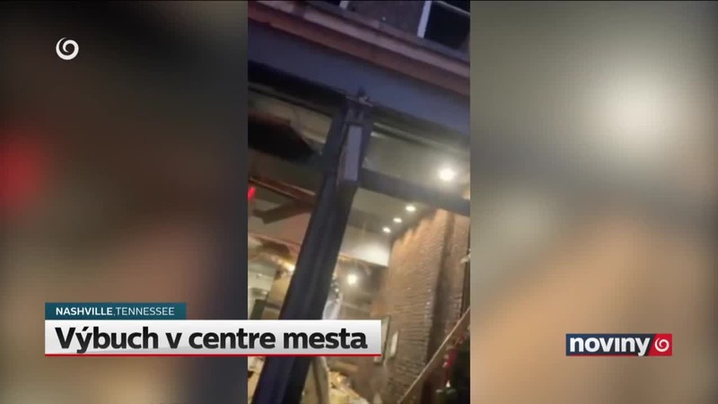 Výbuch v centre mesta