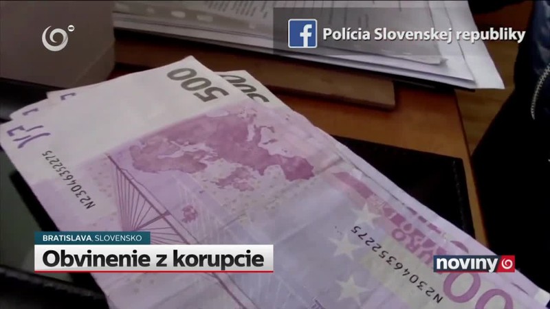 Obvinenie z korupcie