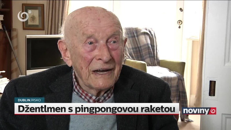 Džentlmen s pingpongovou raketou