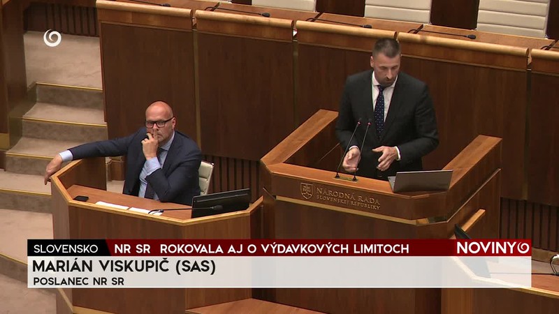 NR SR  ROKOVALA AJ O VÝDAVKOVÝCH LIMITOCH