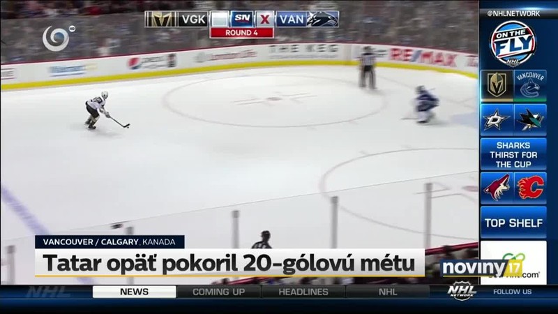 Tatar opäť pokoril 20-gólovú métu
