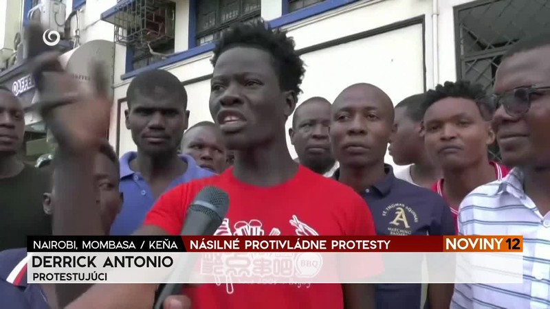 NÁSILNÉ PROTIVLÁDNE PROTESTY