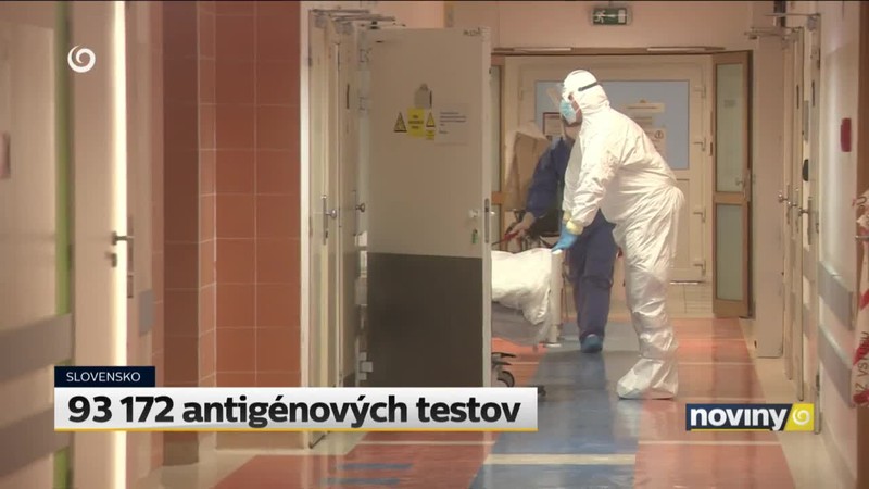 93 172 antigénových testov