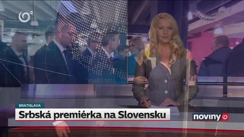 Srbská premiérka na Slovensku