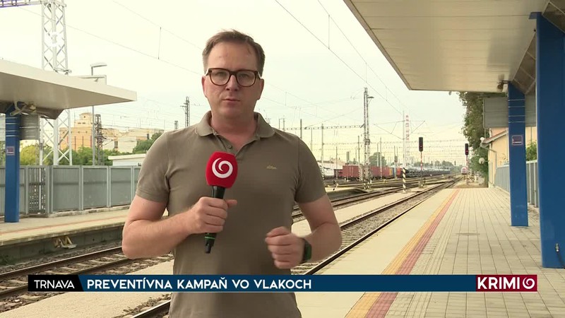 PREVENTÍVNA KAMPAŇ VO VLAKOCH