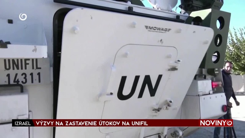 VÝZVY NA ZASTAVENIE ÚTOKOV NA UNIFIL