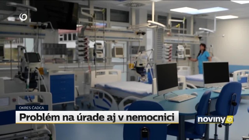 Problém na úrade aj v nemocnici