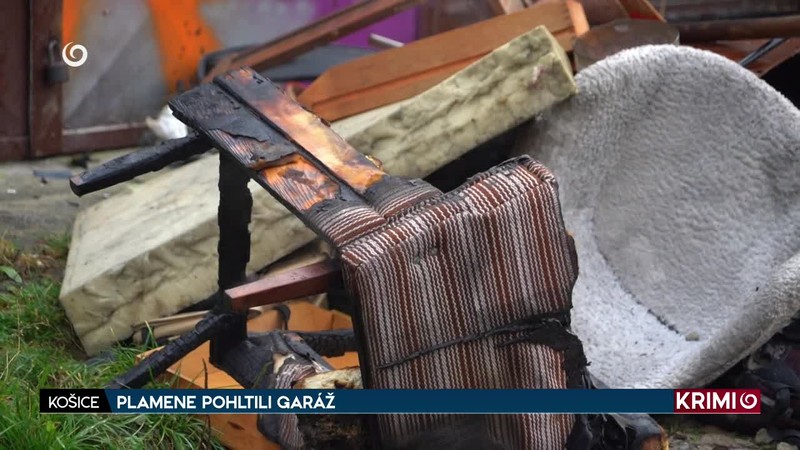 PLAMENE POHLTILI GARÁŽ