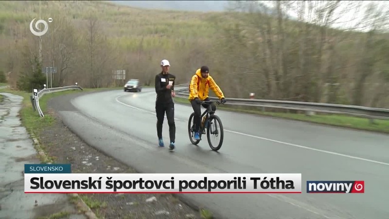 Slovenskí športovci podporili Tótha