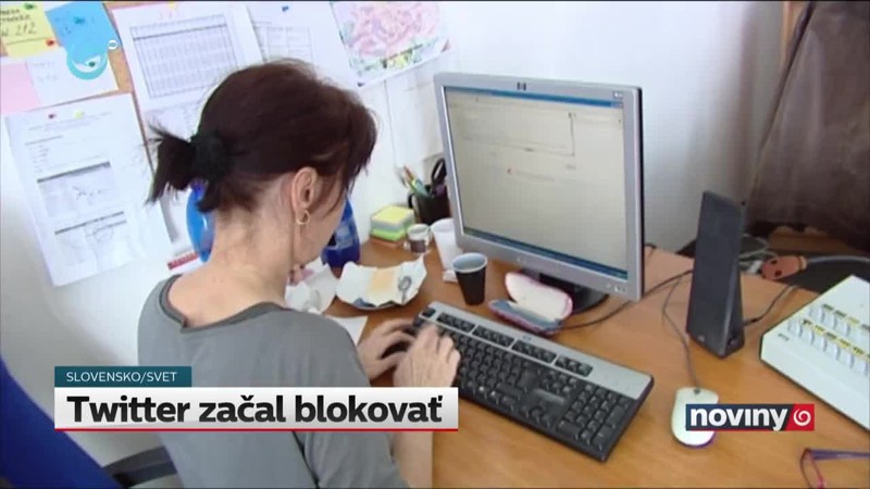 Twitter začal blokovať