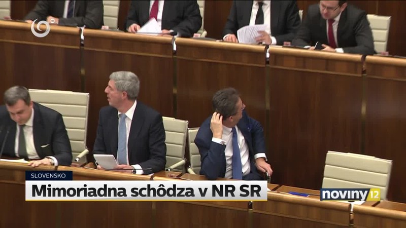 Mimoriadna schôdza v NR SR