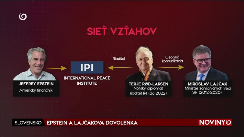 EPSTEIN A LAJČÁKOVA DOVOLENKA