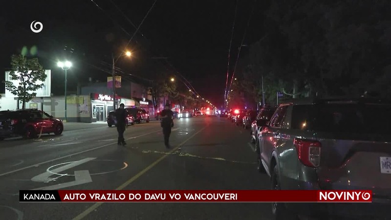 AUTO VRAZILO DO DAVU VO VANCOUVERI