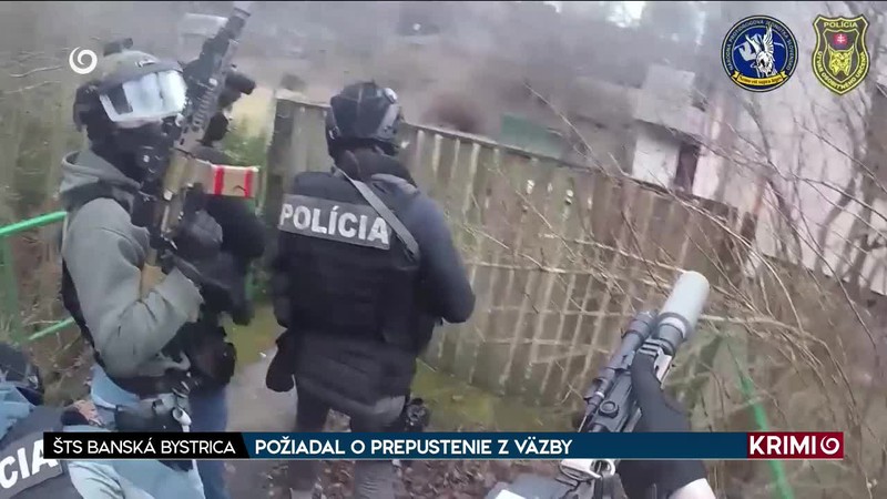 POŽIADAL O PREPUSTENIE Z VÄZBY