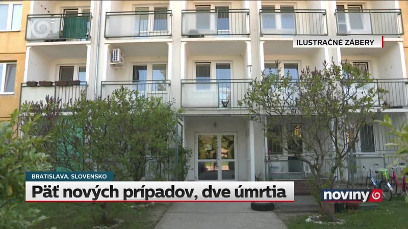 Päť nových prípadov, dve úmrtia